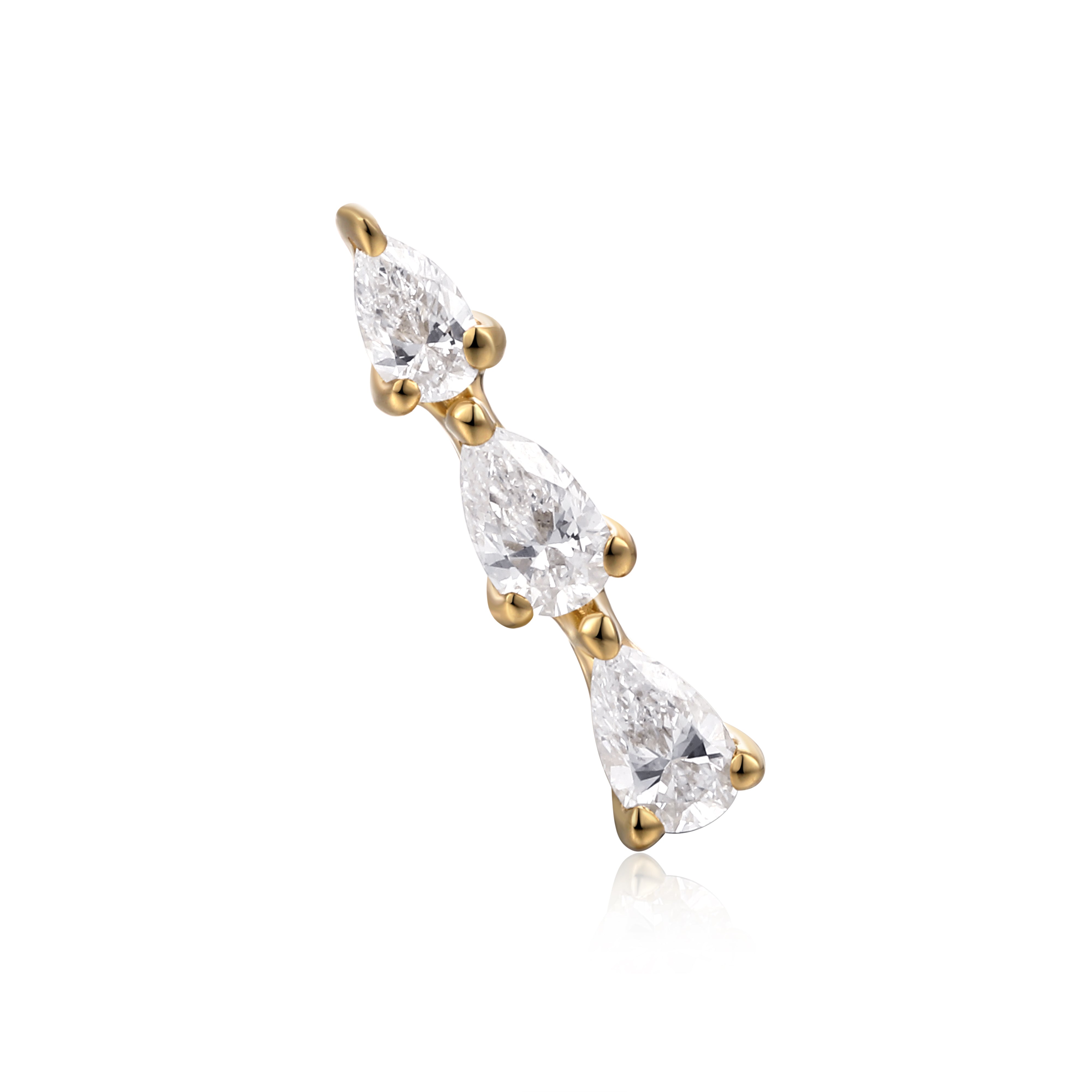Pear Diamond Earrings
